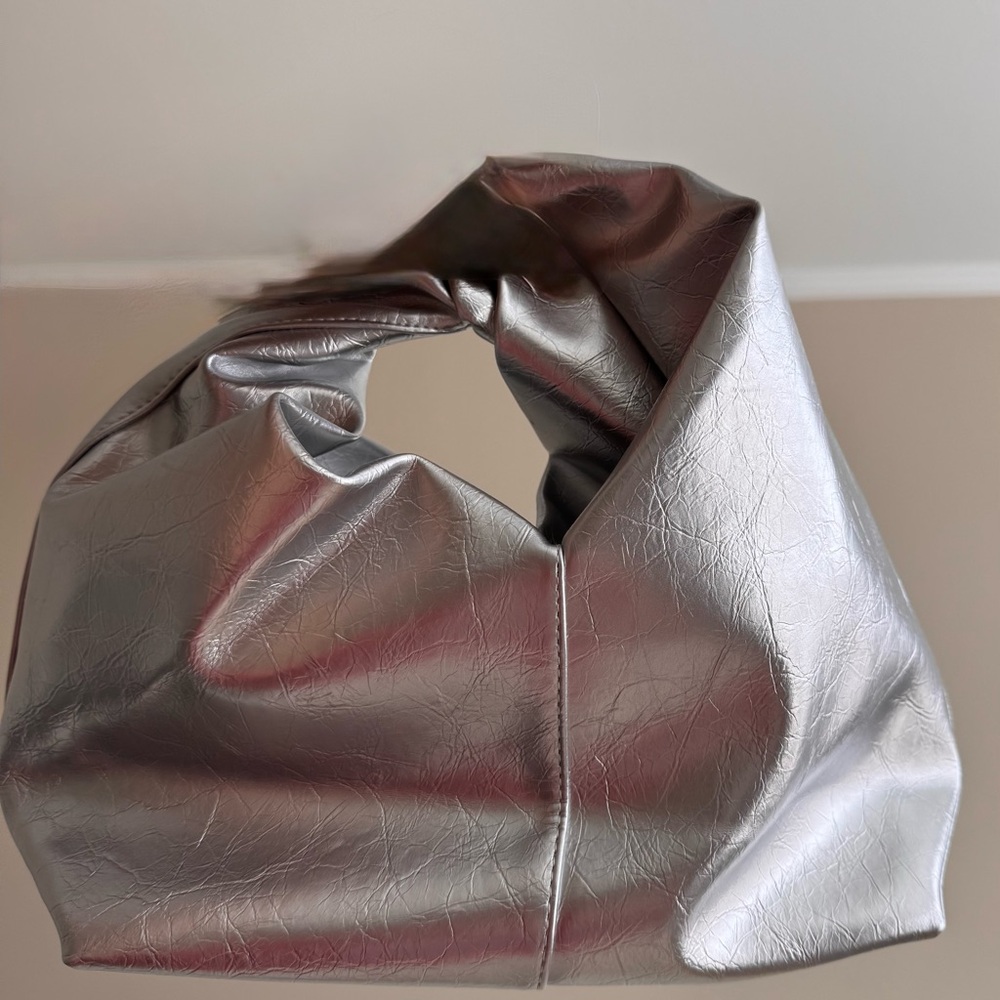 Silver Women's Bag